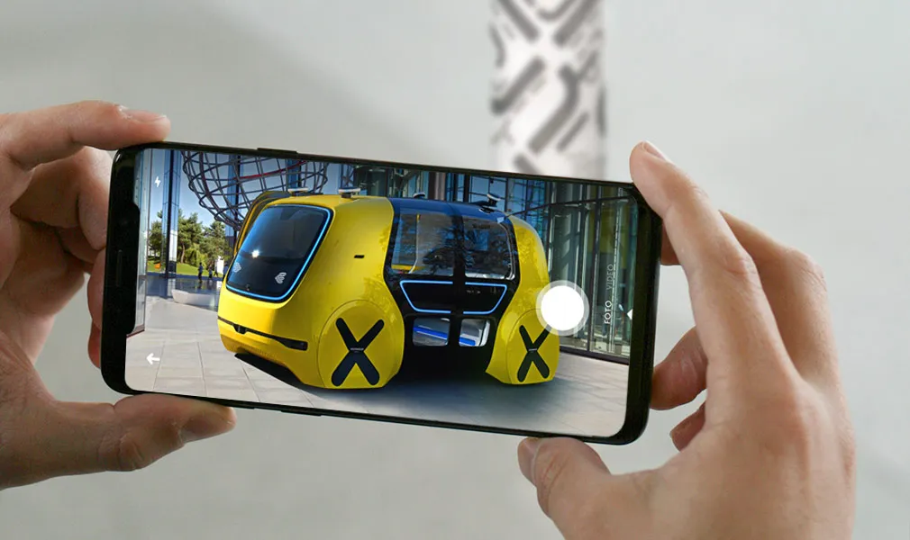 AR App für Autostadt VW Sedric