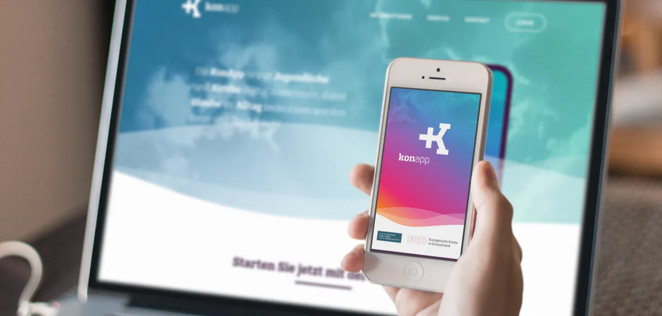 Die KonApp als App und auf dem Desktop