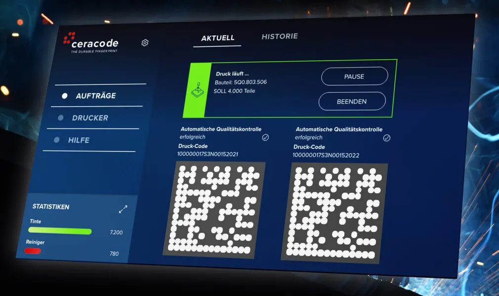 CeraCode Interface