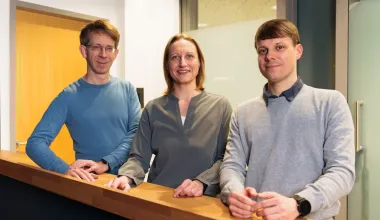 Die Tyclipso Geschäftsführung: Claudia Fehrenbach, Albrecht Mauersberger, Frank Hönisch